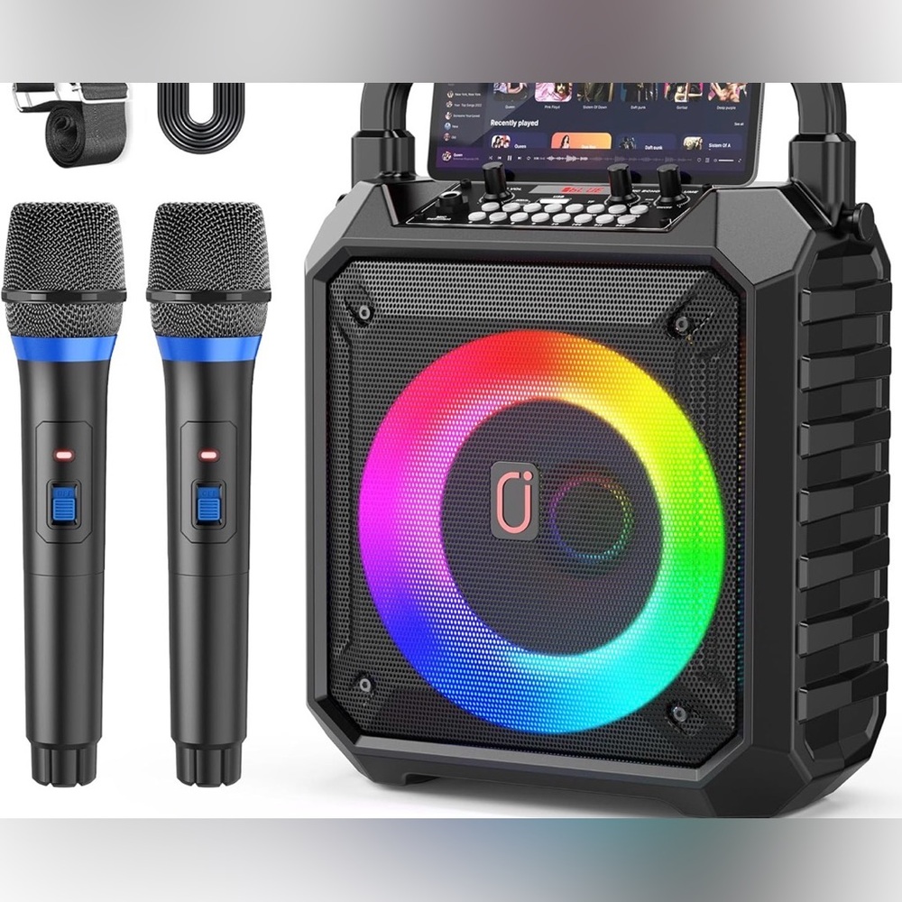 T17-T Portable Speaker with Dual Microphones